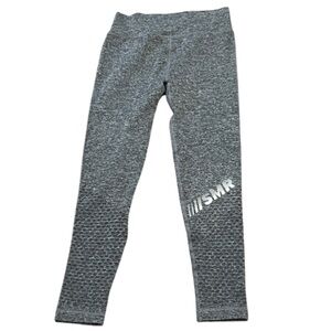 NWT Sommer Ray Gray Leggings Breathable Holes Sz Small Workout Athletic